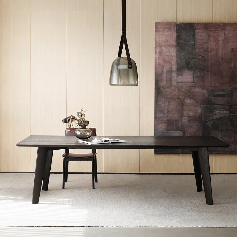 

Modern Conference Tables Chairs Dining Room Office Console Table Foldable Extendable End Juegos De Comedor Salon Furniture SQC