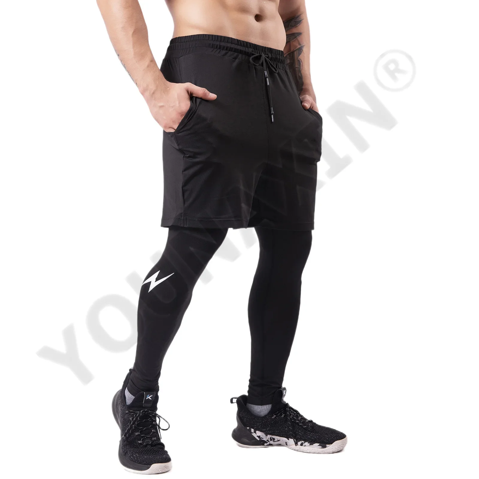 Men Big Size Sports Pants Running Basketball Sportswear Fitness Traning Gym Trousers S M L XL 2XL 3XL 4XL 5XL 6XL 7XL