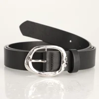 New Luxury Women's Belt Fashion Casual Classic Silvery Buckle Belts Plus Size - Pair with Jeans, Pants, Dress, For Ideal Gifts - Image 4
