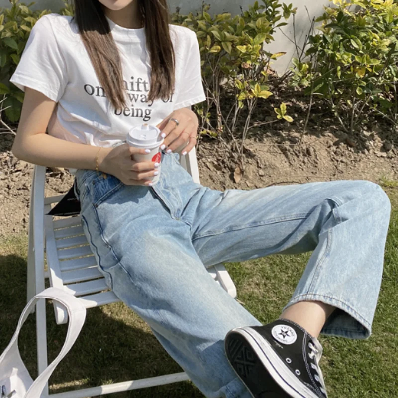 mom jeans with high top vans