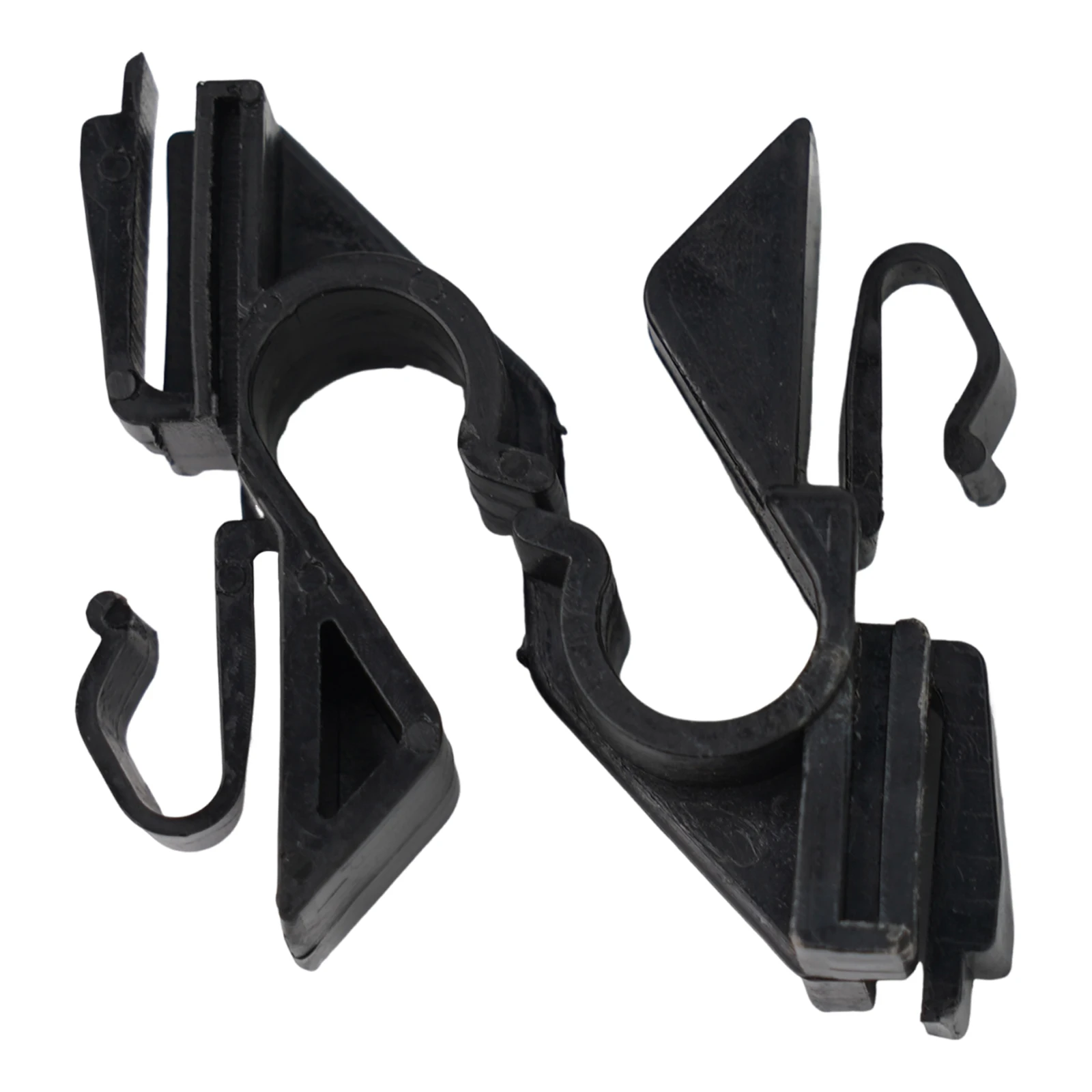 Paar hintere Hutablage-Clips, Sitzaufhänger, Kopfstützenhaken, Organizer, Halter, Klemmen, Befestigungselemente, passend für Fiat Grande Punto 2006–2016 – Detail 8
