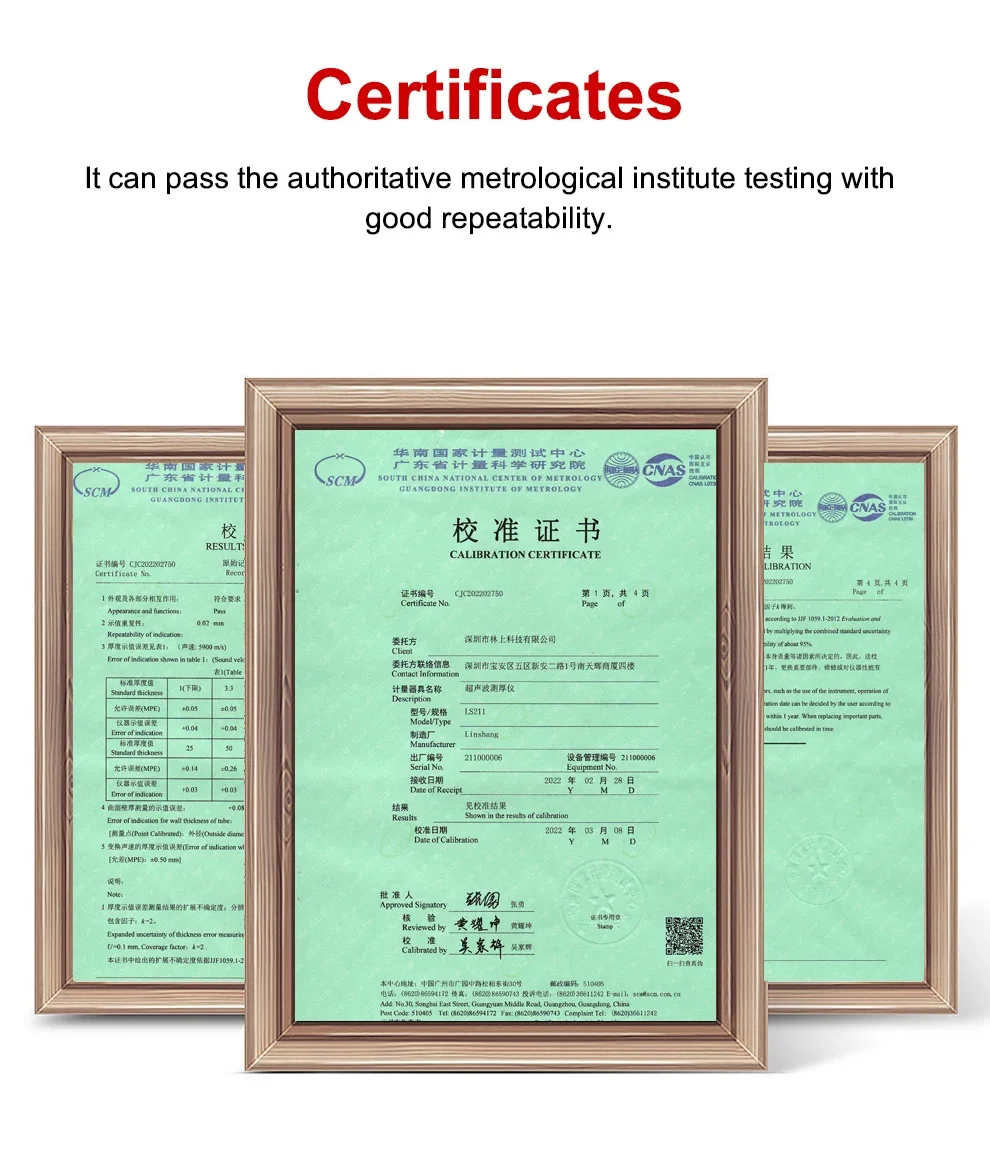 Thickness Meter LS221 Coating Gauge Mil Gage Dry Film 0-5000μm for Ferrous Non-f