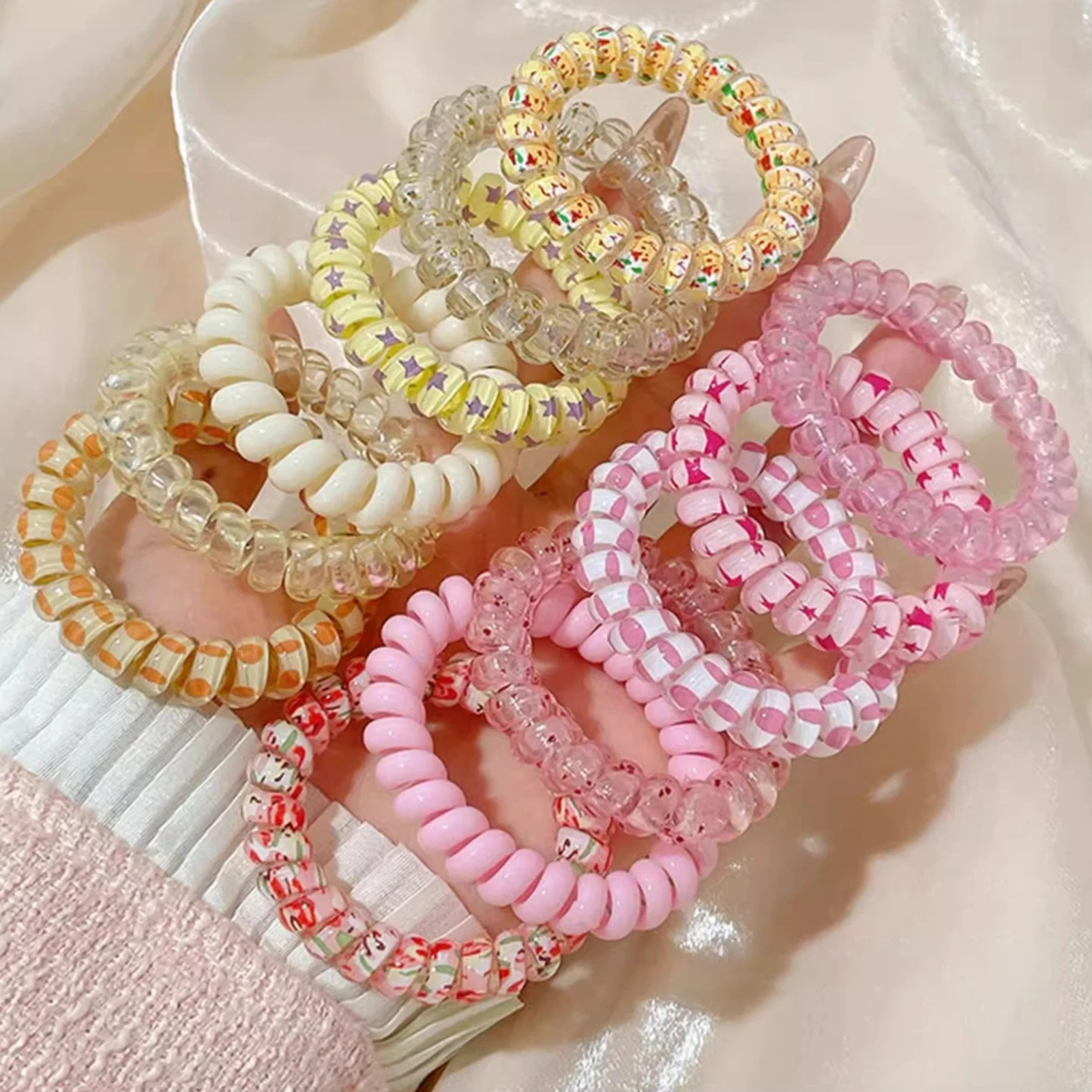 Braided Women's Hair Ties Set - Durable Elastic Bands