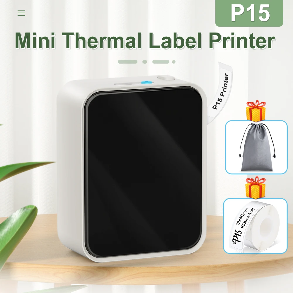 Imprimante Détiquettes Portable P15 Mini Machine Portable