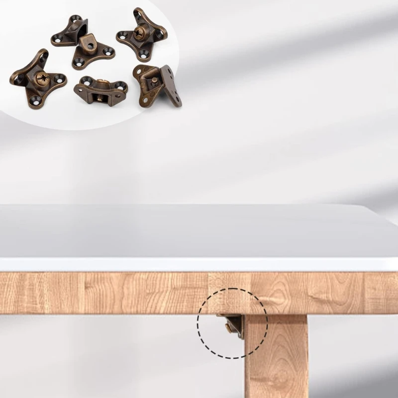 20 Pcs Removable Butterfly Corner Code Corner Brace furniture hardware angle bracket angled furniture hardware angle connector for Closet Cabinet Wardrobe