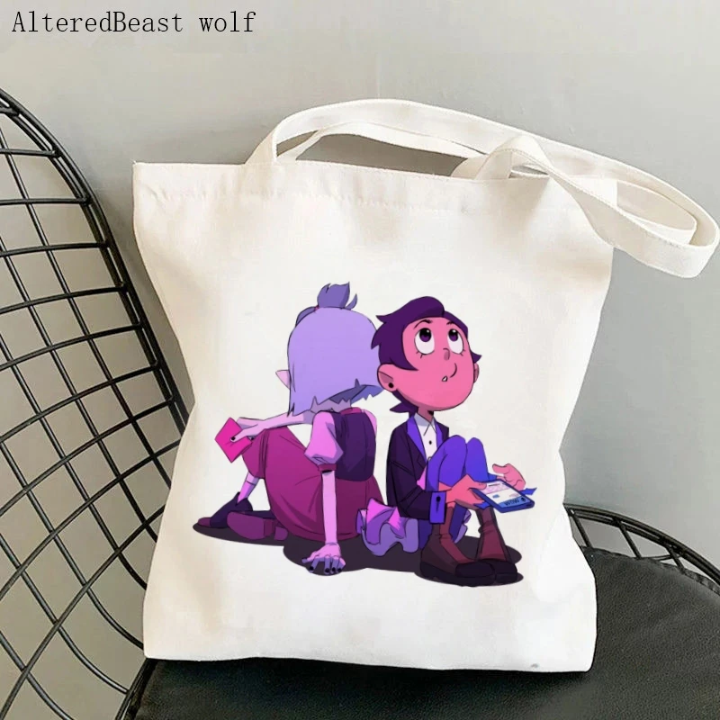 Women Shopper Printed Handbags Mirroball Illustration Environmental Storage Reusable Canvas Shoulder Tote Bag school bag