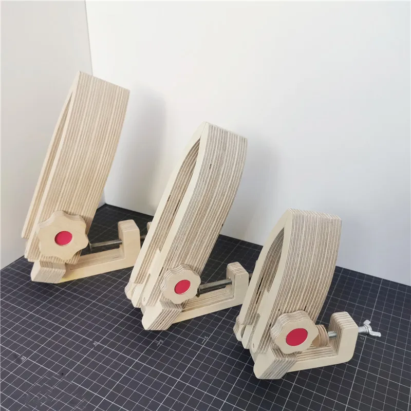 Leather Hand Sewing Stitch Pony Table Desktop Stitching Horse Clamp Wood Sewing Clips Leather Clamp DIY Craft 4 Typs