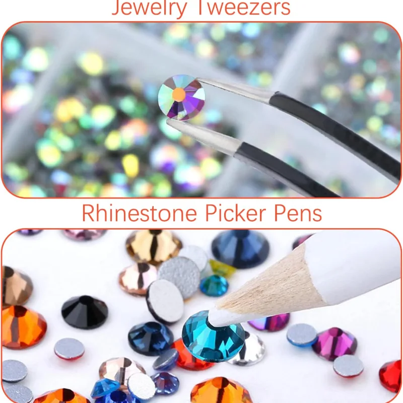 Hot Fix Rhinestone Applicator Tool Hot Fixed Applicator Rhinestones Kit  Bedazzler Kit with Rhinestones US Plug - AliExpress