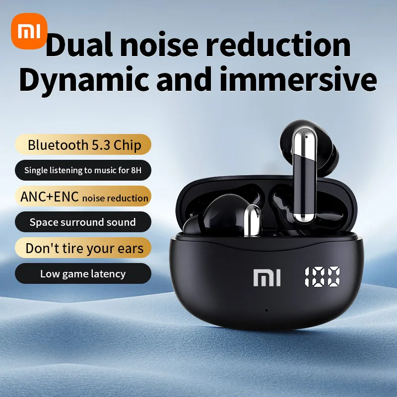 

XIAOMI E3B TWS Wireless Earphones Bluetooth5.3 Touch Screen Headphones Active Noise Reduction Earbuds With Mic For Android iOS