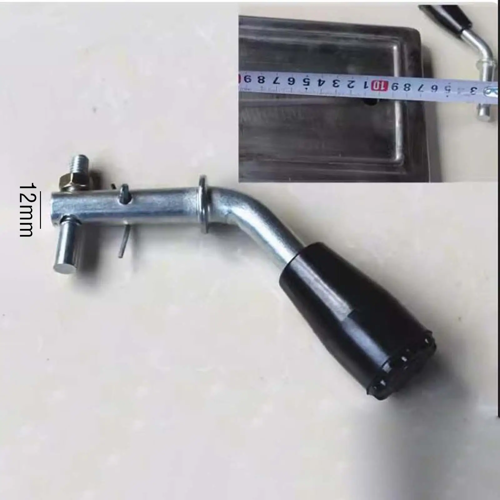 

Stove Door Handle Stainless Steel Handle Sturdy Accessory Lightweight