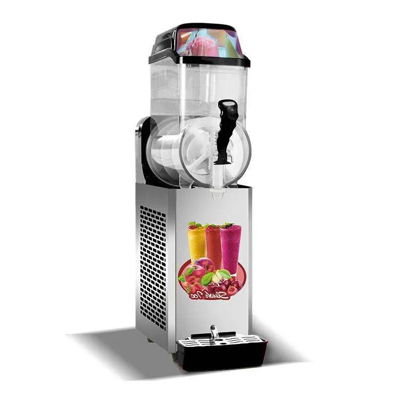 12L*1 Slush Machine Commercial Snow Melting Machine One Two Three Cylinder Fully Automatic Sludge Machine 2