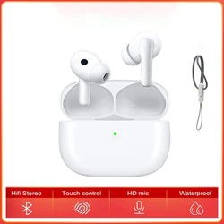 Advanced Wireless Bluetooth Earbuds with Built - in Microphone (WHITE)