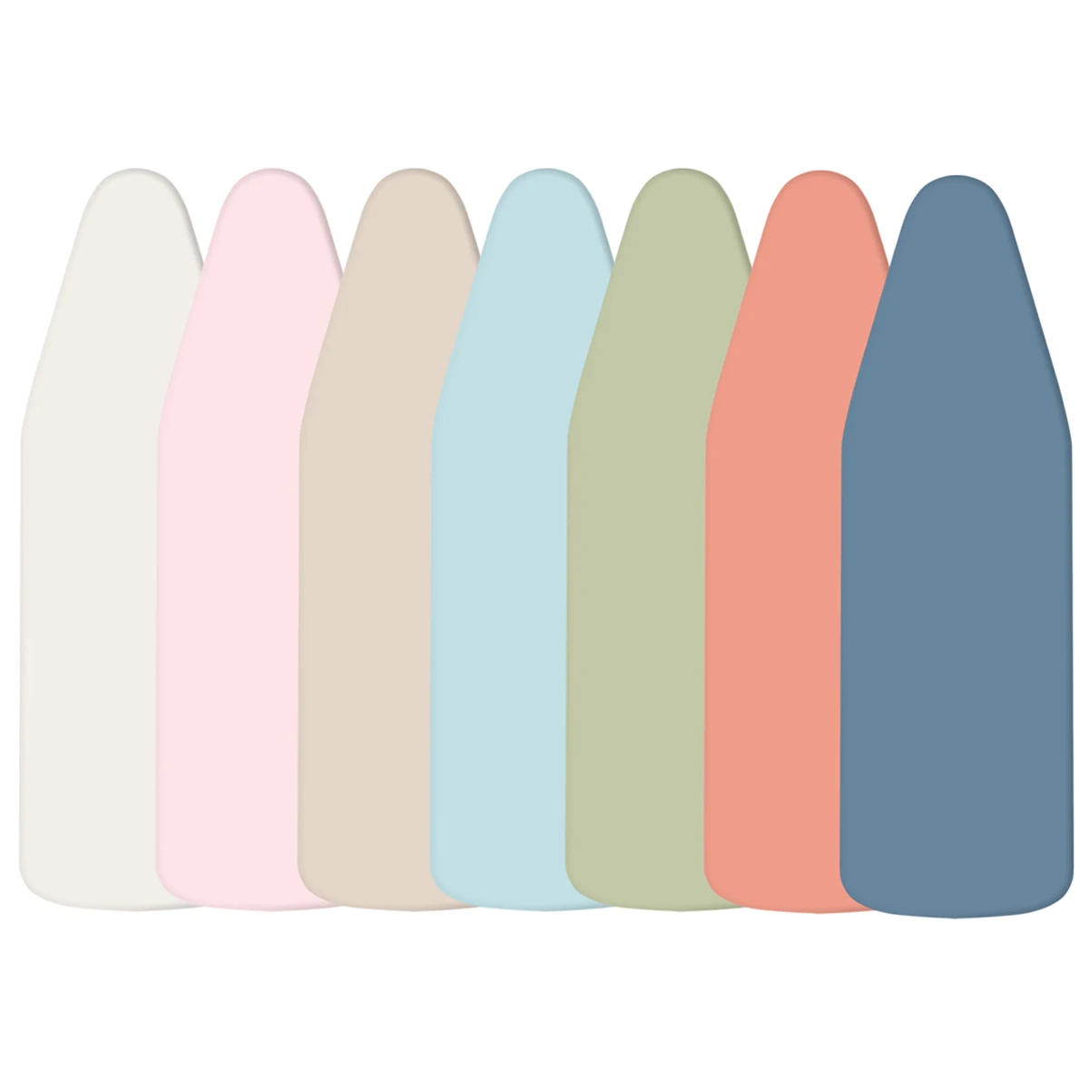 ironing board cover 140x50cm cotton cover thick felt liner resistant to burning Morandi color