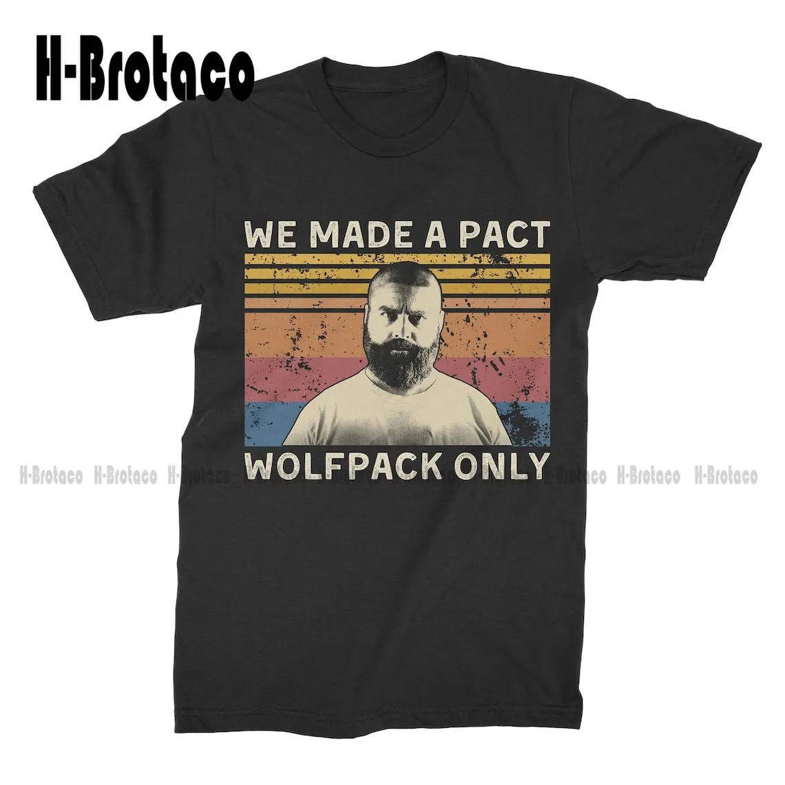 

Мы сделали Пакт Wolfpack, только Винтажная футболка, футболка на заказ, Aldult Teen унисекс, цифровая печать, искусственный подарок