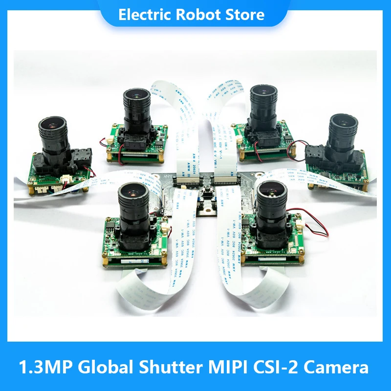 

1.3MP Global Shutter MIPI CSI-2 Camera, CS-TX2-XAVIER-nCAM-SC132 for Jetson TX2 Devkit and Xavier