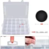 168 Pieces 46mm Coin Capsules with Foam Gasket and Plastic Storage Organizer Box, 6 Sizes (20/25/27/30/38/46mm)Coin Collection 4