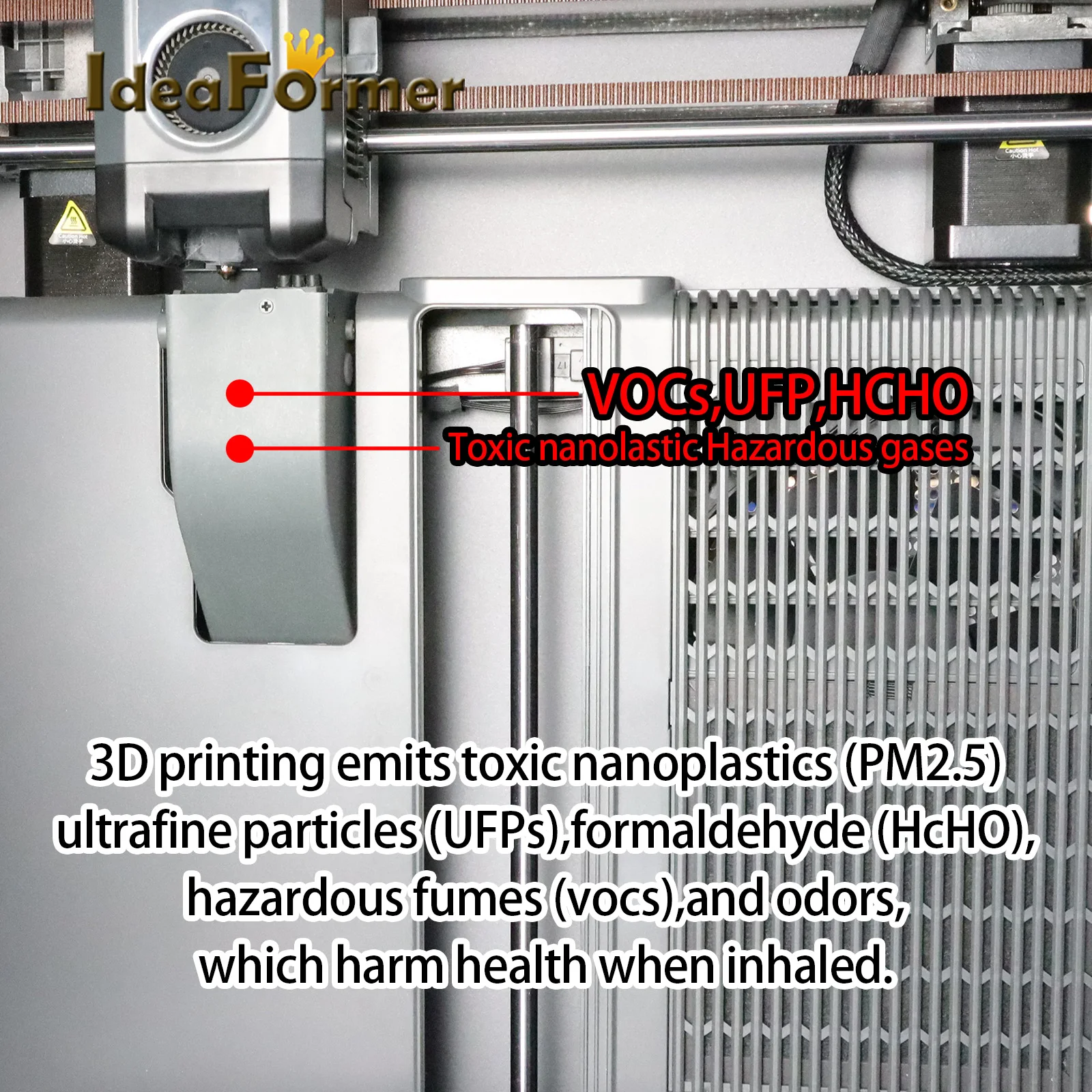 Filtro Aria Combo HEPA e Carbone Attivo per Elegoo Centauri Carbon 2, Ricambio per Stampanti 3D - Image 4