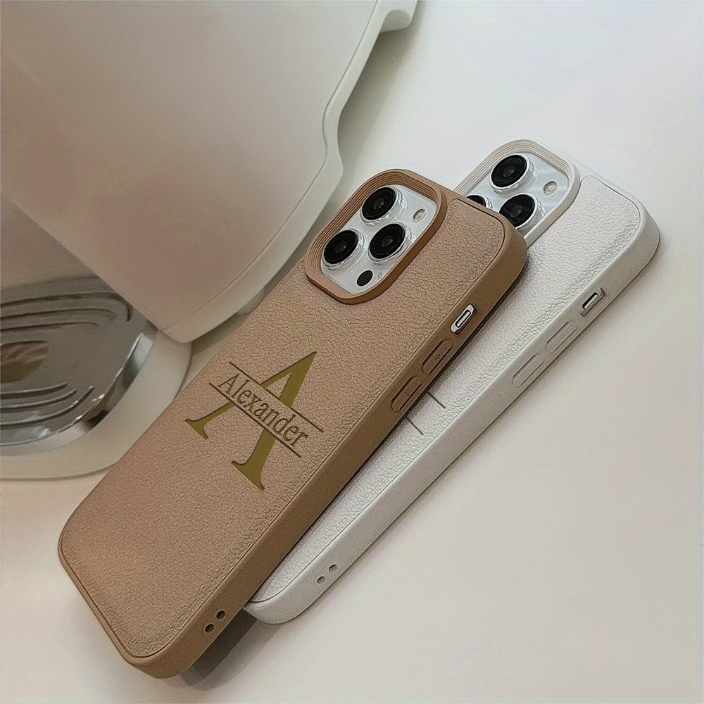 Luxury Laser Engraving Big Letter Personalized Customized Name Case For thumbnail 5