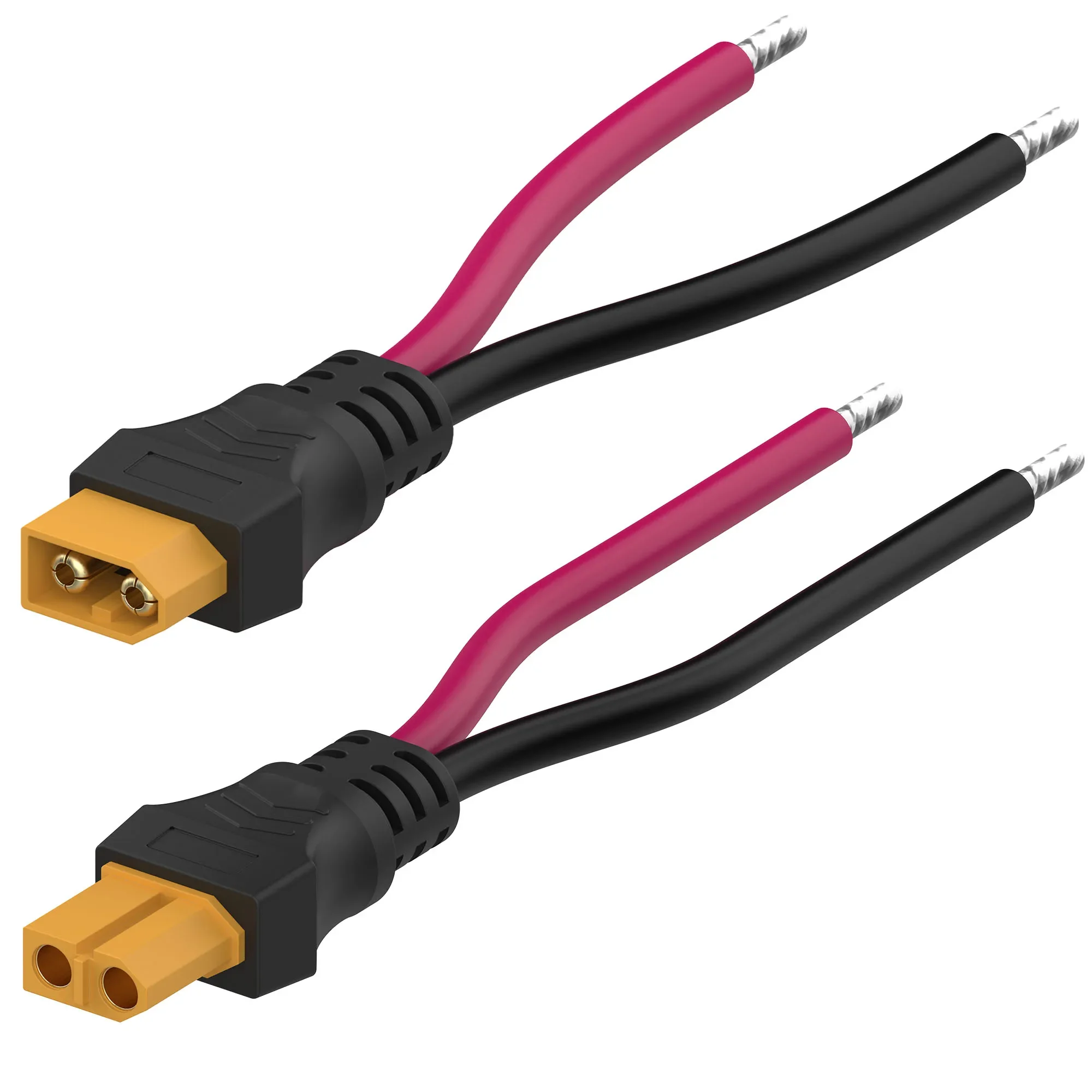 Lot de 2 Connecteurs XT60 Mâle/Femelle pour Batterie RC - 30A