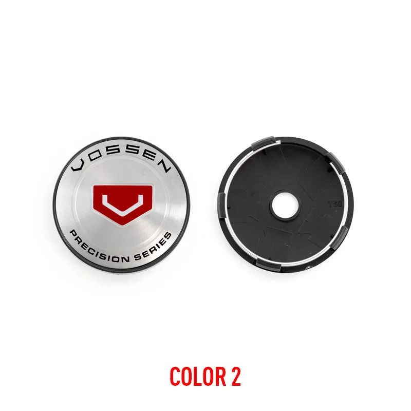 4PCS/lot 60MM VOSSEN Car Wheel Center Hub Caps Car Emblem Badge Wheel Center Cap label car styling accessories wheel center caps wheel center hub cap sticker