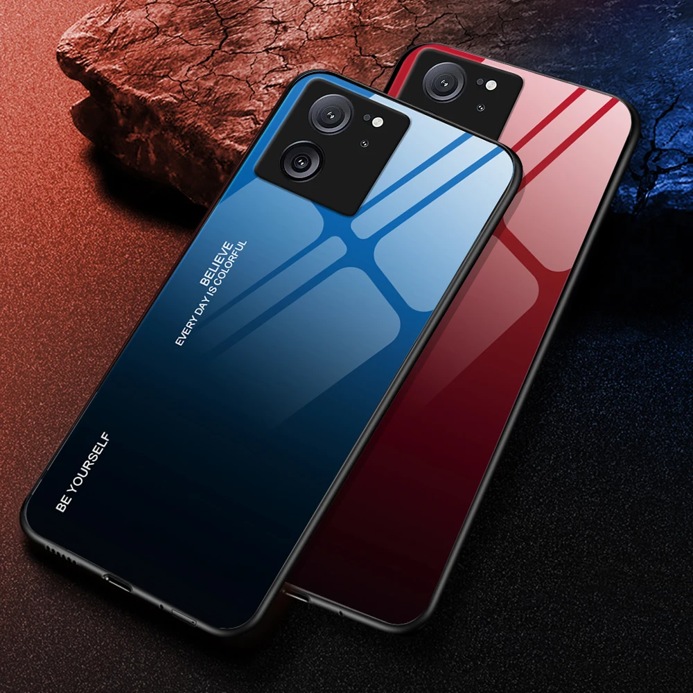 Luxury Glass Phone Coque - Elegant Protective Cover