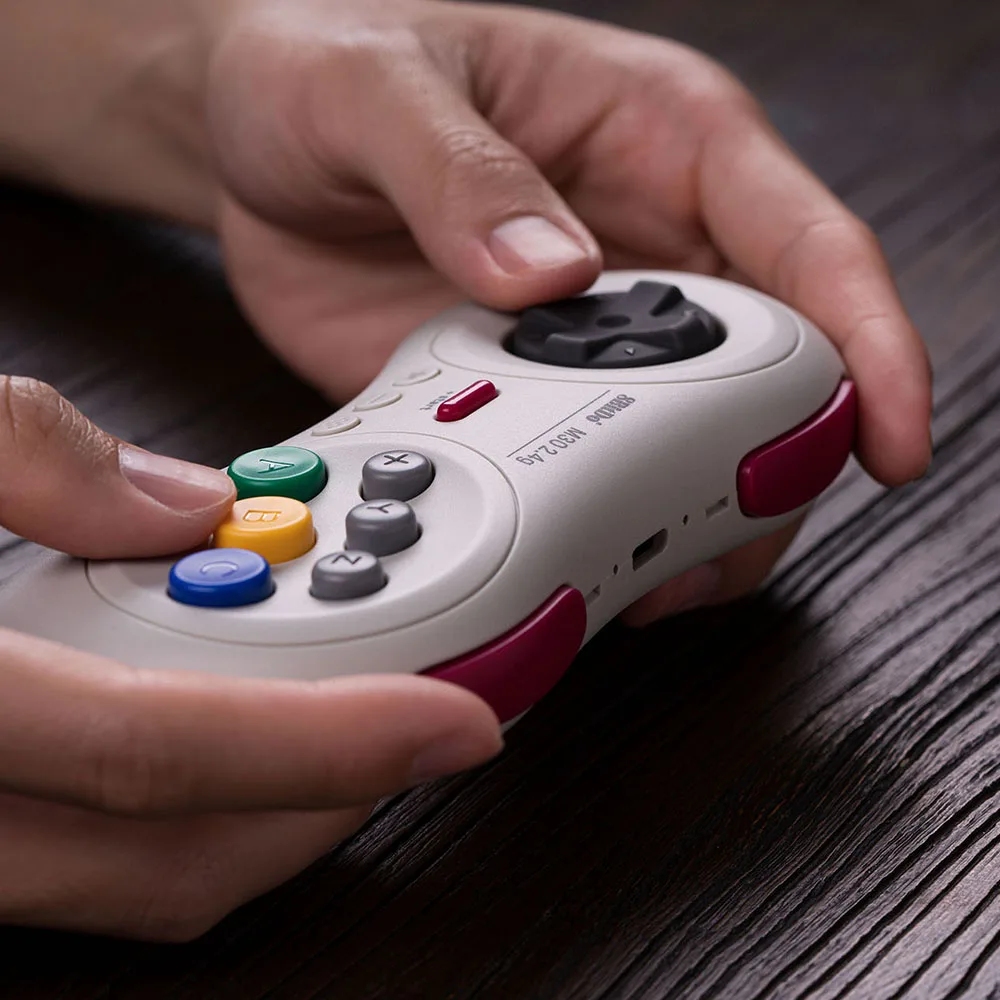 8BitDo - Sega Genesis Mini  Mega Drive Mini M30 2.4G  Ʈѷ е - Sega Genesis