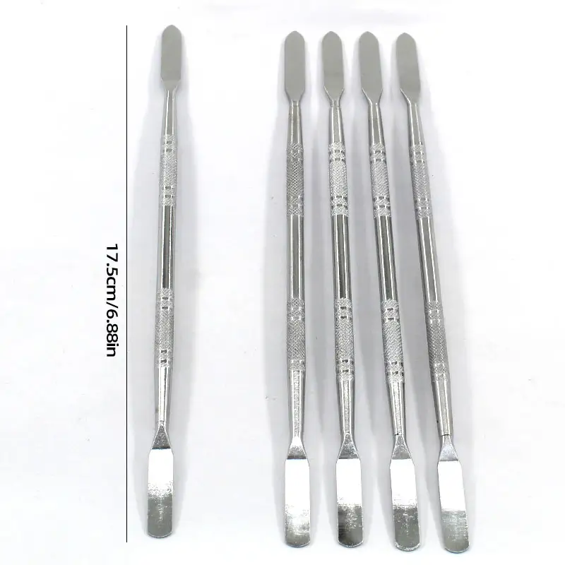 Double-Ended Stainless Steel Metal Spudger Pry Bar - Electronics Opening Repair Tool image 4