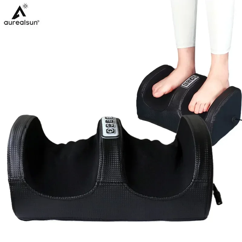 

Electric Foot Massage Shiatsu Therapy Relax Health Care Infrared Heating Body Massager Heat Deep Muscles Kneading Roller Salud