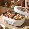 Home Large Capacity Yuanyang Electric Hot Pot Multi-function Pot Non-stick Electric Cook Pot Electric Cooker Home Appliances 6L 1