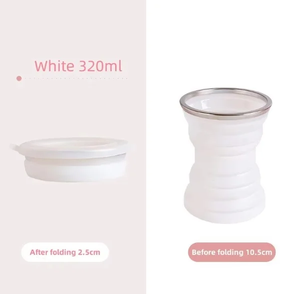 كوب قهوة سيليكون قابل للطي