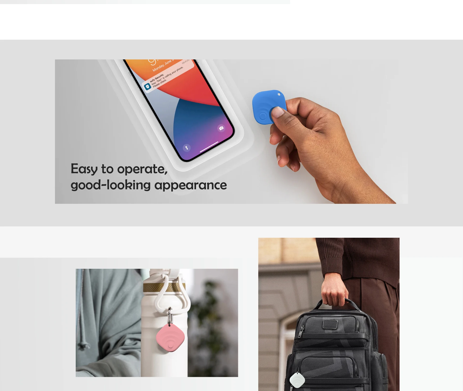 Bluetooth Item Finder for Luggage, Wallets, and More
