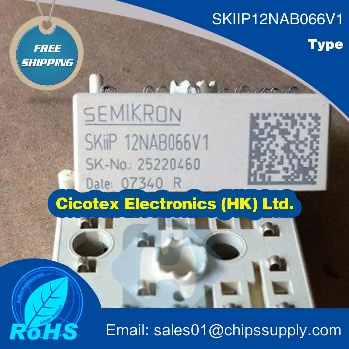 SKiiP12NAB066V1 3 상 브리지 정류기, 브레이크 다지기, 3 상 브리지 인버터, 모듈 IGBT
