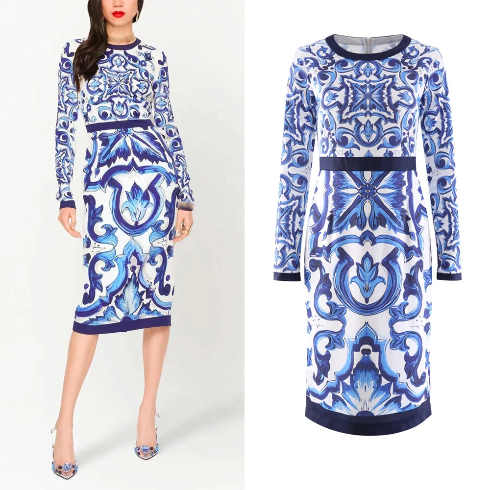 

Женское трикотажное платье в стиле ретро, облегающее трикотажное платье средней длины из хлопка с запахом и длинным рукавом, верхняя одежда, весна-лето 2022