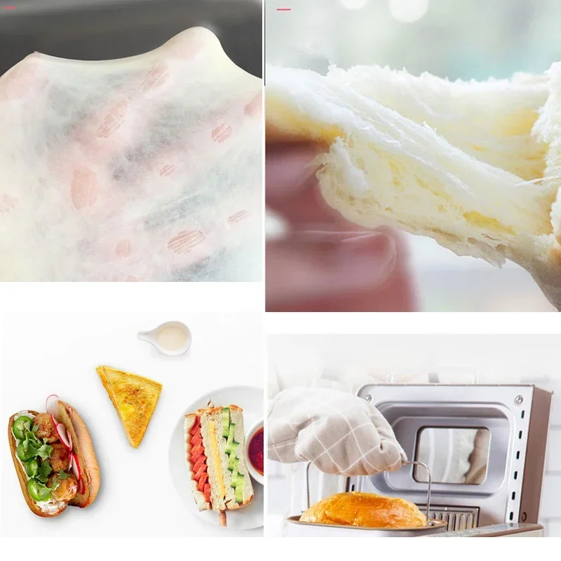 New Household Automatic LCD Bread Machine Small Multi-Function Intelligent Flour Fermentation Machine Dl-TM018 Toaster 220V 550W