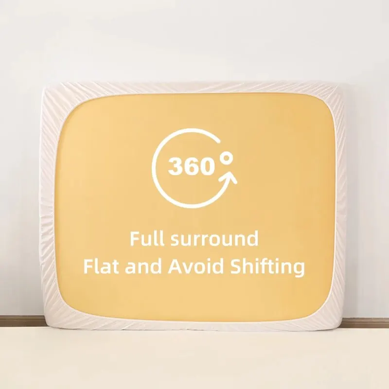 Deluxe Waterproof & Breathable Noiseless Mattress Protector Cover