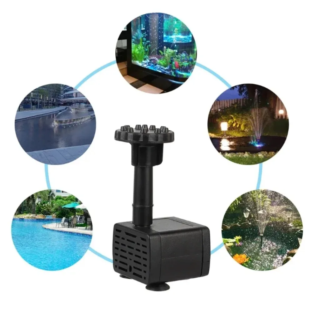 1.4W Split Design Solar Fountain Water Pump Suction Cup Design Stable solar fountain solar fountain pump water fountain garden pond fountain solar water pump