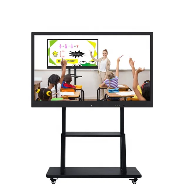 

65 75 86 inch infrared IR touch screen interactive whiteboard digital smart electronic white board