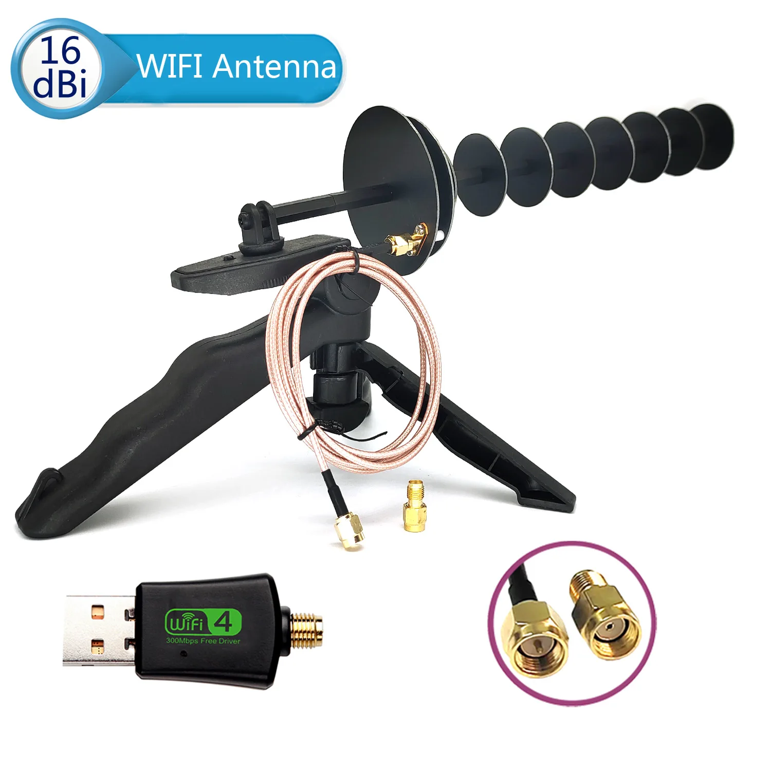 16dBi WIFI Directional Antenna Long Range Laptop