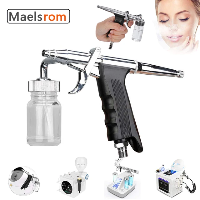 Professional Water Oxygen Machine Jet Spray Gun Kit Skin Care Facial Moisturizing Cleaning Pores Whitening Sauna Spa Beauty Home