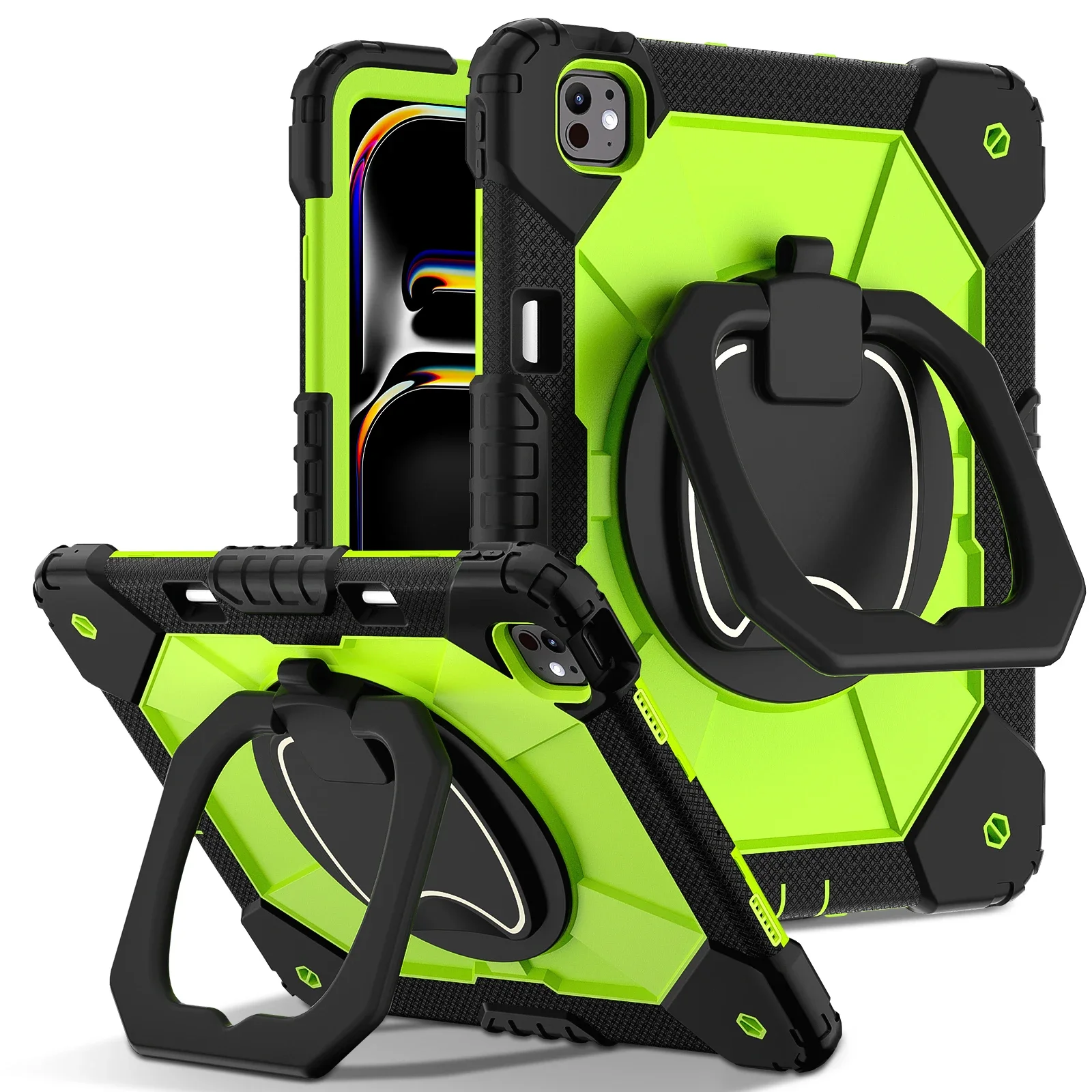 Versatile 360° Rotatable Stand Tablet Case with Shockproof Protection