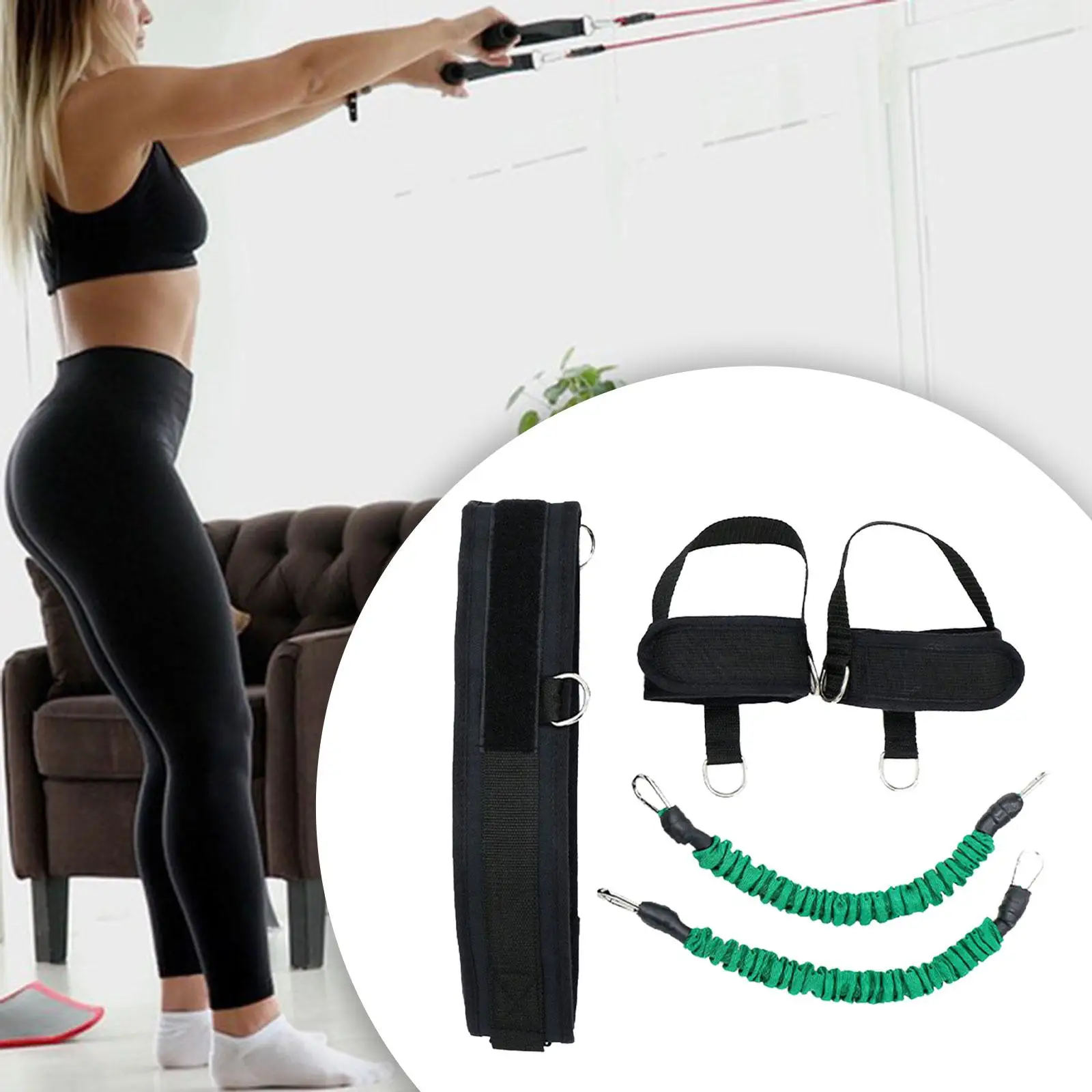 Boxing Resistance Bands Workout Band for Kick Boxing Thai Punch Soccer