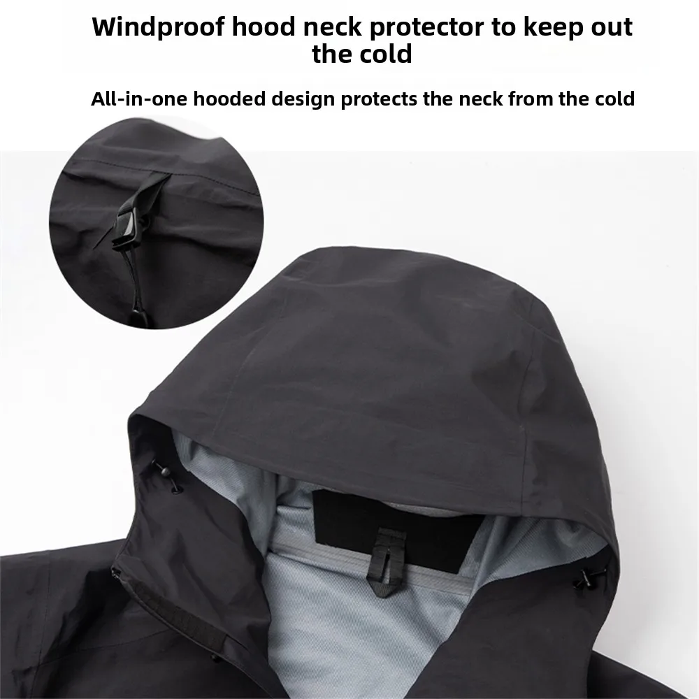 EiAO Waterproof Fly Fishing Clothes Hiking Single-layer Soft Shell Jacket Camping Coat Chaqueta Cortavientos Hombre Jacket Men