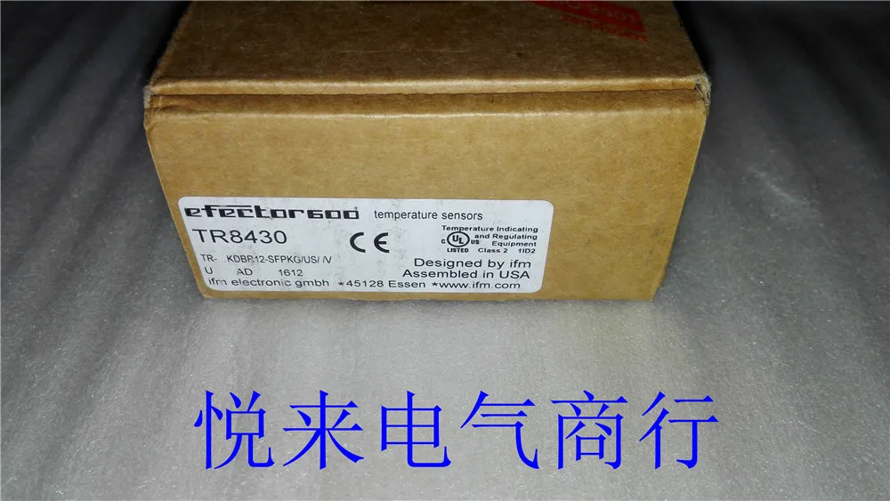 

TR8430 new original genuine IFM temperature sensor TR8430 goods special free shipping