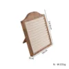 87760-08a177.jpg 1 pièce Présentoir à bijoux en bois pour boucles d'oreilles, bagues et cadres photo, avec plateau de rangement en velours, accessoires de présentation pour comptoir de magasin