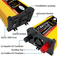 Système d'alimentation solaire 12V à 110V/220V, 25W, 30A, contrôleur de charge, onduleur à onde sinusoïdale modifiée, kit de production d'énergie 2
