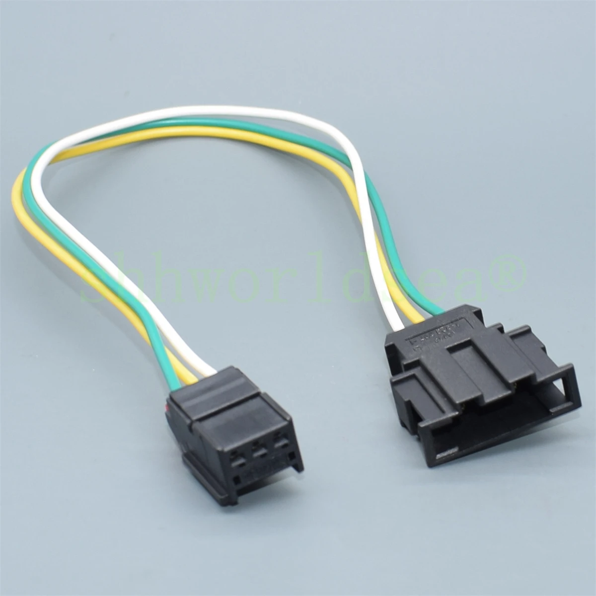 Shhworldsea 3pin 남성-여성 LED 테일 라이트 후면 램프 케이블 어댑터 하네스 3 핀 VW 골프 6 R20 GTI 7N0 972 703