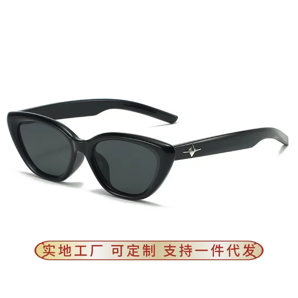 Hot Selling Cat Eye Sunglasses UV Protection Women Advanced Sense Personality Sun Glasses Sports T159