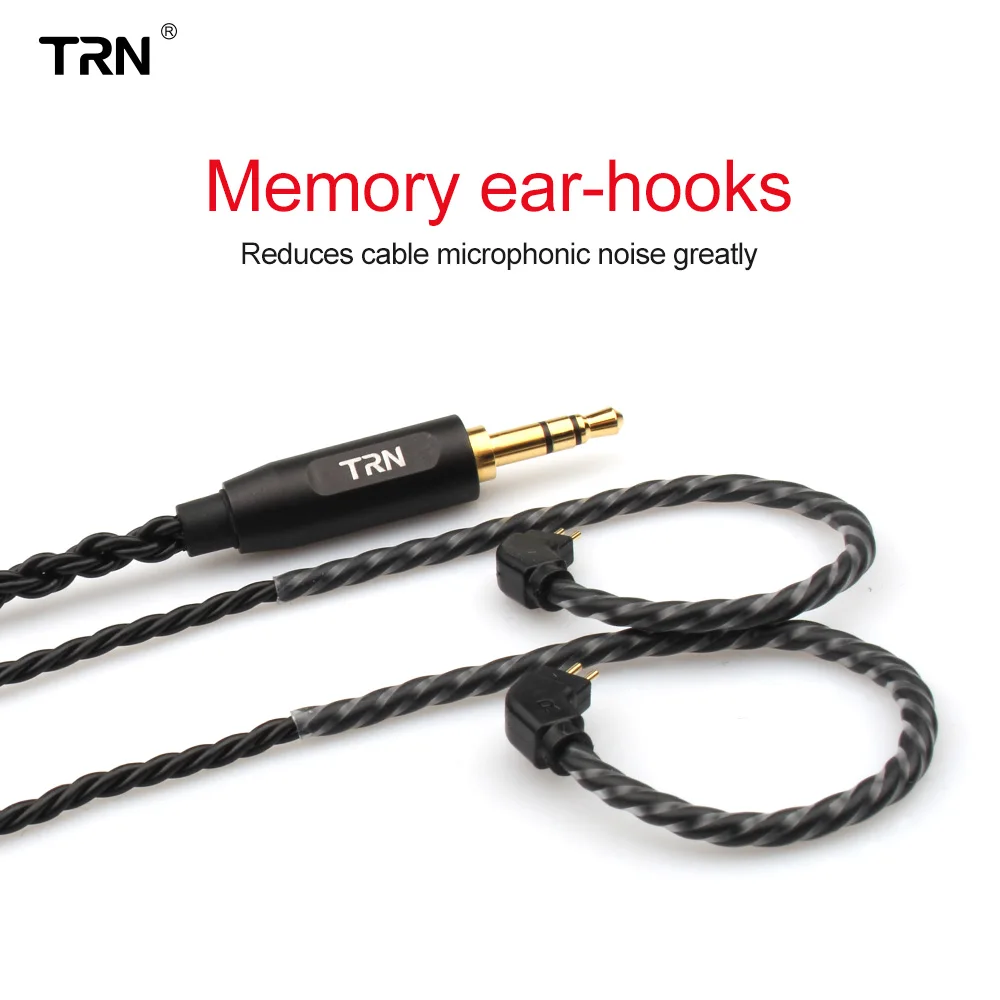 TRN Core Earphones Cable To 2pin HIFI