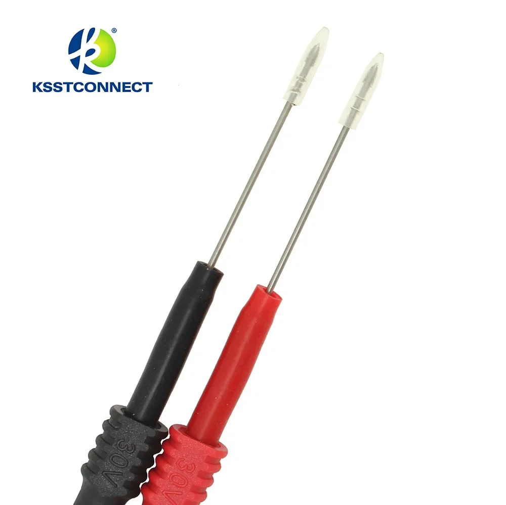 TPC162 유연한 실리콘 후면 프로브, 자동차 회로 테스트용, 1mm 테스트 프로브 어댑터, 4mm 소켓, 30VAC-60VDC /Max, 2 개