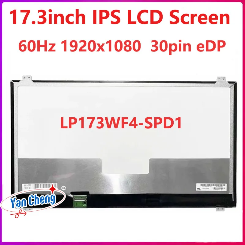 Écran LCD 17.3" FHD IPS LG LP173WF4-SPD1 Pour Asus G751 - Remplacer écran Portable, Neuf, Garantie 1 An